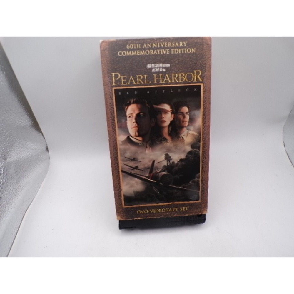Pearl Harbor 60th‎ Anniversary Commemorative Edition VHS 2-Tape Set Ben Affleck